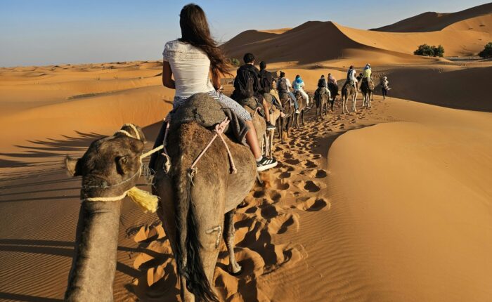 6 Days Family Desert Camel Trekking Tour from Marrakech to Zagora