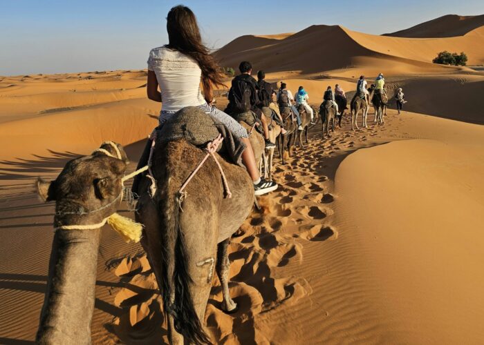 6 Days Family Desert Camel Trekking Tour from Marrakech to Zagora